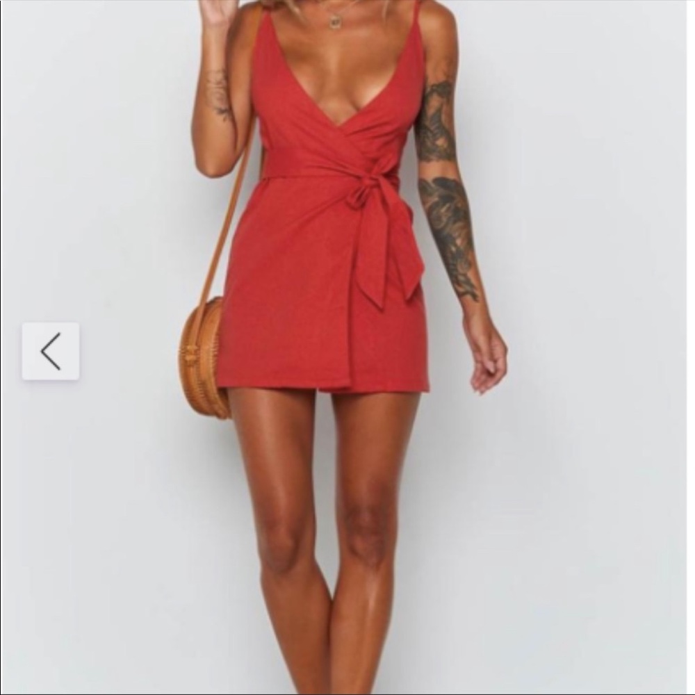 Lorient Linen Dress from Beginning Boutique